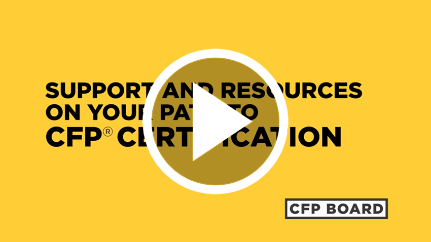 Resources for Your Path to CFP(R) Certification