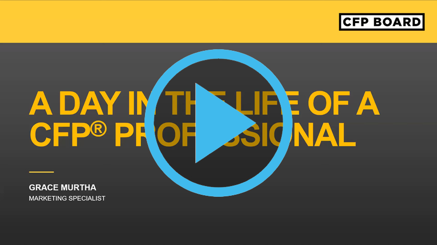 A Day in the Life of a CFP® Professional Webinar